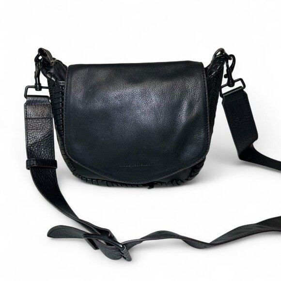 Aimee Kestenberg All For Love Saddle Crossbody - Black - Picture 1 of 16